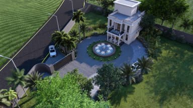 S.R. Farm main facade