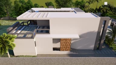 The Vertic House side angle